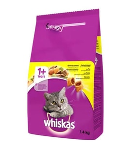 Whiskas Tavuk Etli Yetişkin Kedi Maması 1,4 Kg