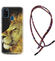 Samsung M21 M22 M23 M30 M31S M32 Kılıf Boyun Asklı Rasta Silikon Leon 1323