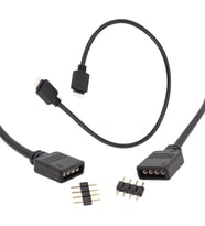 Powermaster RGB Led Bağlantı Erkek Dişi Jumperlı 4 Pin Kablo