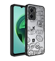 Xiaomi Redmi Note 11E Kılıf Aynalı Desenli Kamera Korumalı Parlak Zore Mirror Kılıf Seyahat