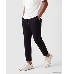 LCW Vision Siyah Regular Fit Soft Touch Erkek Eşofman Altı
