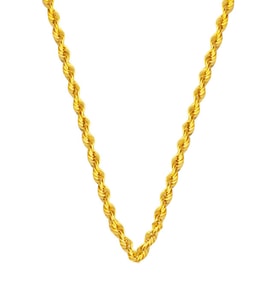 Burma 14 Ayar Altın Zincir 45 cm
