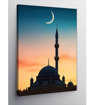 Kanvas Tablo Ay Ve Cami