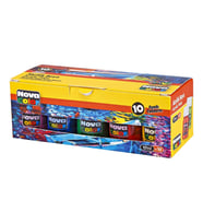 Nova Color Akrilik Boya 10 Renk x 17 ml Şişe 