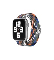 Apple Watch 42mm Kordon - Gri-turuncu