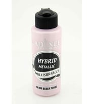 Cadence Hybrid Multisurface Metalik Boya 120 ml. HM-808 BEBEK PEMBE 