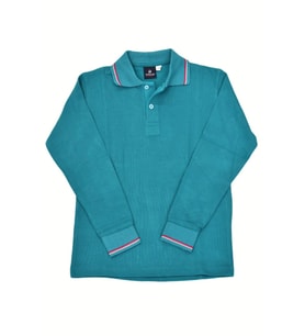 Kolej Yeşil Polo Yaka Sweat KMZ-S-5