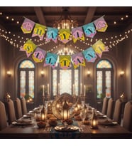 Ramazan Banner Süs - 11 Ayın Sultanı (Çok Renkli)
