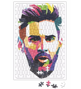 Rosto de Messi Puzzle 240 Parça Yapboz