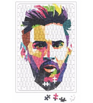 Rosto de Messi Puzzle 240 Parça Yapboz