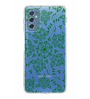Samsung Galaxy M52  Kamera Korumalı Kapak Nostalji Desen Tasarımlı  Şeffaf  Kılıf