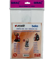 Seraç Arçelik Orbital Kanguru Bez Torba 3 Lü Kd:053