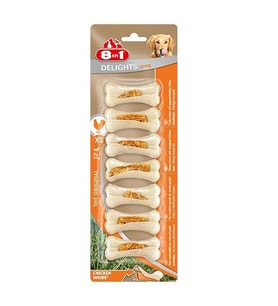 8 in 1 Delights Köpek Ağız Bakım Kemik Small 7 Li Paket 140 Gr