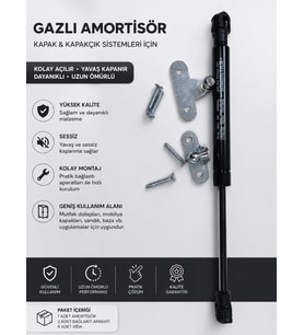 Arçelik Beko 26cm Yatık Davlumbaz Gazlı Amortisör 60n