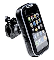 Shad Motosiklet Telefon Tutucu 3.8 Inch  Su Geçirmez Mini Boy Telefonlara Uyumlu (Siyah)