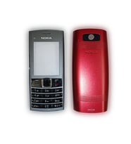 Nokia X2-05 Kapak Nokia X2-05 uyumlu Gri Siyah Kırmızı Kapak ön Kapak Arka Kapak Tuş Takımı