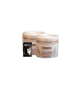 Arnavut Kremi 2X100 Ml Cilt Renk Açıcı Masaj Bakım Kremi 1 Adet Jel Ile