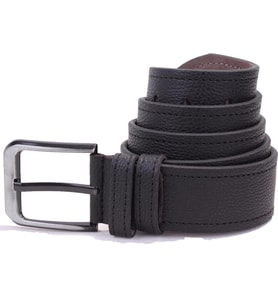 Dagoster DMK26-451 Siyah 4.5 cm Suni Deri Erkek Kemer
