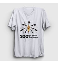 Presmono Unisex Beyaz Astronot V2 Film 2001 A Space Odyssey T-Shirt 241510tt