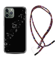 Apple iPhone 11 12 13 14 Pro Max Kılıf Boyun Asklı Rasta Silikon Planet 1620