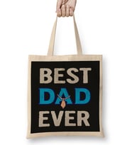 Best Dad Ever Bez Çanta Uzun Saplı