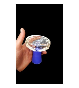 NZR Hookah Nargile Cam Lüle Silikon Gövde