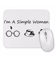 Harry Potter I'm A Simple Woman Mouse Pad