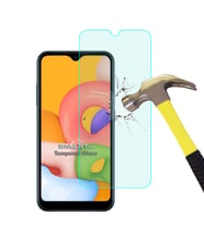 Samsung Galaxy A01 Temperli Kırılmaz Cam Ekran Koruyucu