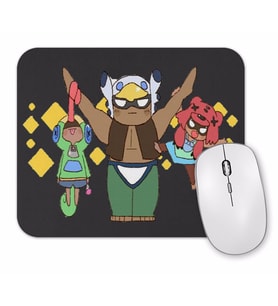 Bo Nita And Leon Cute  Brawl Stars Mouse Pad