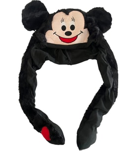 Mickey Mause Taç Pelüş LED Işıklı Miki Fare Şapka Hareketli Kulaklı Oyuncak 60CM (Karışık)