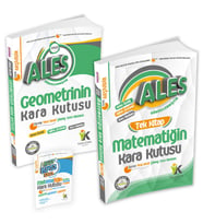 ALES Matematik Tek Kitap ve Geometrinin Kara Kutusu Konu Özetli Dijital Çözümlü (Beyaz)