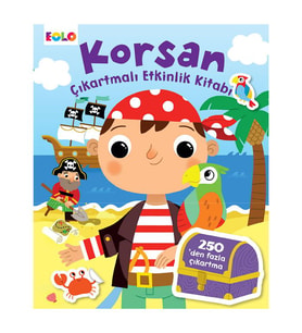 Korsan - Çıkartmalı Etkinlik Kitabı Eolo Yayınları