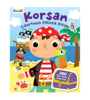 Korsan - Çıkartmalı Etkinlik Kitabı Eolo Yayınları