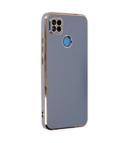 Xiaomi Redmi 9c Kılıf Volet Silikon - Mavi