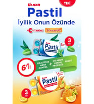 Ülker Pastil Paketi 6 lı Limonlu ve Naneli 3lü Setler