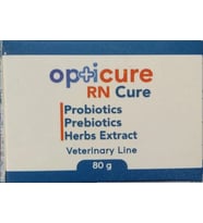 Opticure Rn-Cure Probiotics, Prebiotics ve Herb Extract Kedi ve Köpek Böbrek Üriner Sisteme Özel Destek Ürünü 80g