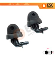 Renault Kangoo Laguna 1 Trafic 2 Primastar Vivaro A 7700308816 İçin 2 EA Arka Cam Su Fıskiye Memesi