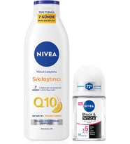 Q10 Sıkılaştırıcı Vücut Losyonu 250Ml Kadın Roll-On Deodorant & Invisible Clear 2