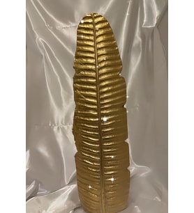Yaprak Vazo Gold Vazo 57cm