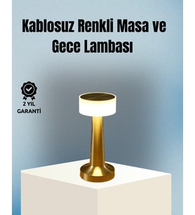DEKORATİF MASA LAMBASI