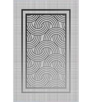 Eliana Home Baskılı, Yıkanabilir Kaymaz Taban Salon Halısı LNA0017-SD839 100x150 cm (Gri)