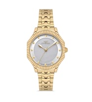 Ferro FL21632AWT-B Quartz Çelik Altın Rengi 32 mm Kadın Kol Saati