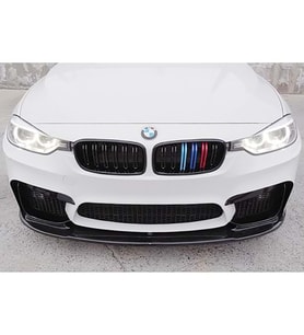 Bmw F30 3 Serisi M3 Ön Lip Piano Black Ön Ek  2012 2013 2014 2015 2016 2017 2018