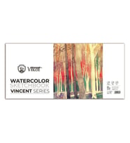 Vincent Watercolor Sketchbook White Suluboya Blok 300 gr 21x56 cm 10 Sayfa 