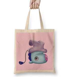Bts Bt21 Cute Mang J Hope Bez Çanta Uzun Saplı