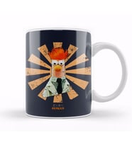 Beaker Retro Japanese Muppets Kupa Bardak Porselen