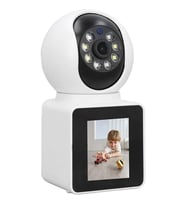 APRONX 4MP Küp 2.4 LCD Ekranlı Wıfı Kablosuz IP Kamera AX-BN120 4G