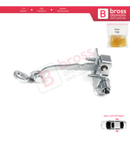 Peugeot 206 206+ 4/5 Kapı 9181C9 İçin Arka Sağ veya Sol Kapı Gergi Yayı