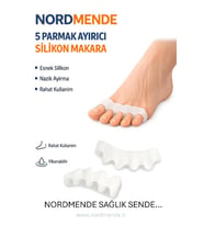 Mey İthalat® **** 1164 Silikon Parmak Arası Geçmeli Makara