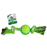 Polo İpli Oyuncak Toplu Yeşil Beyaz 28Cm